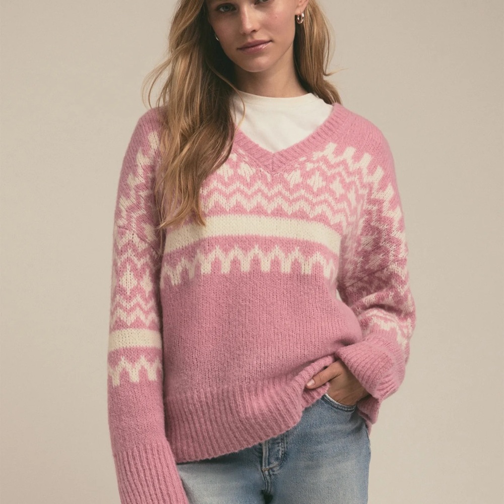 Favorite Daughter the Winter William Merino Wool Cashmere Sweater NWT